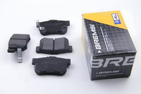 Задні гальмівні колодки для Civic 98-/Accord 90-03 (Akebono), Bremsi (BP2544) Задні гальмівні колодки для Civic 98-/Accord 90-03 (Akebono), Bremsi (BP2544)