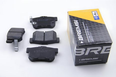 Задні гальмівні колодки для Civic 98-/Accord 90-03 (Akebono), Bremsi (BP2544)