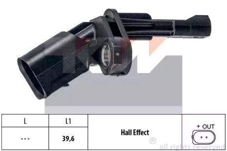 Датчик ABS SKODA SUPERB, SEAT ALHAMBRA, AUDI Q3, KW (460009) Датчик ABS SKODA SUPERB, SEAT ALHAMBRA, AUDI Q3, KW (460009)