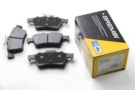 Задні гальмівні колодки для Connect/Focus II/Citroen C5/Saab 9-3 01- (ATE), Bremsi (BP3217)