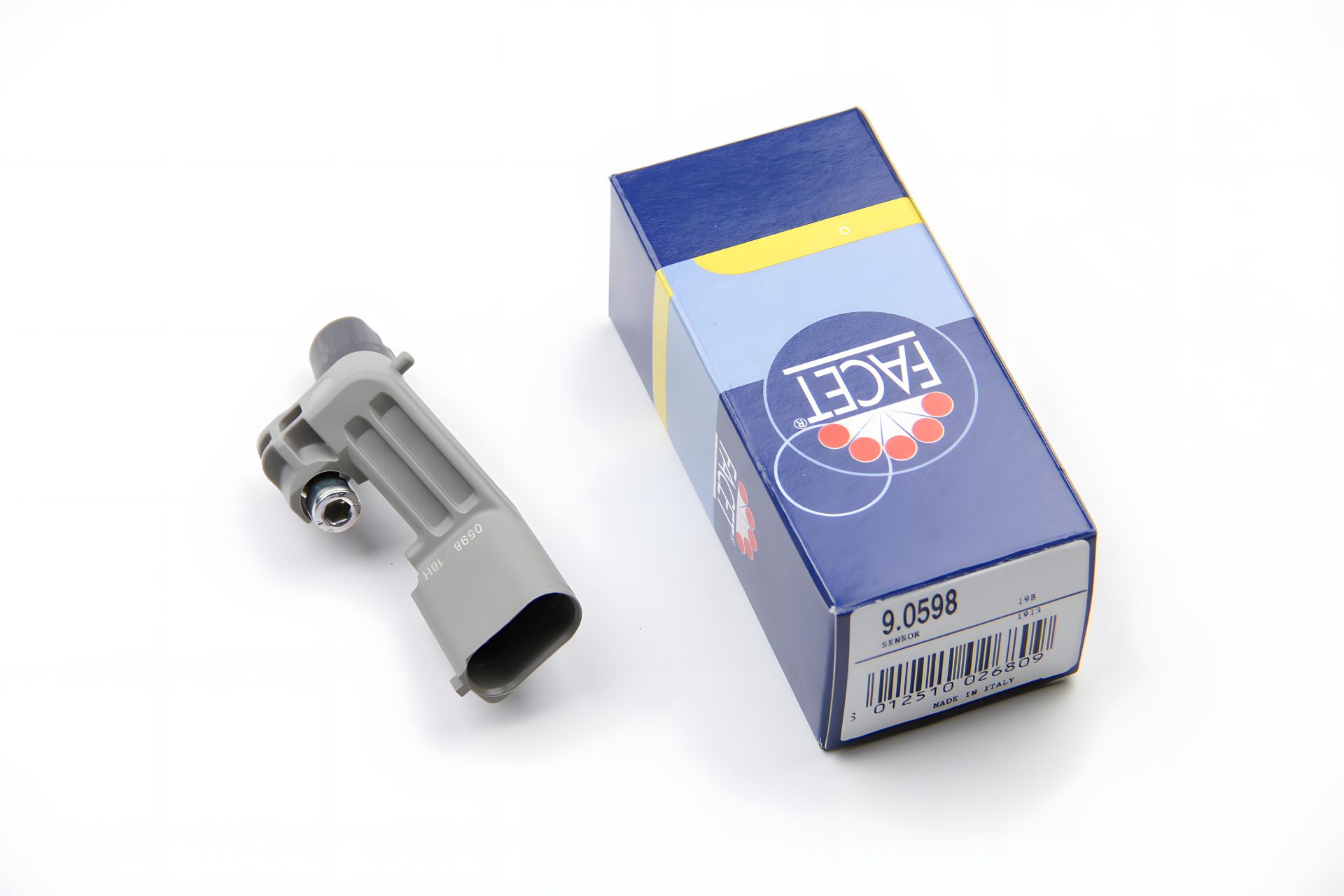 Датчик оборотов коленвала для Caddy/Crafter/T5 04- (20mm), FACET (90598) Датчик оборотов коленвала для Caddy/Crafter/T5 04- (20mm), FACET (90598)