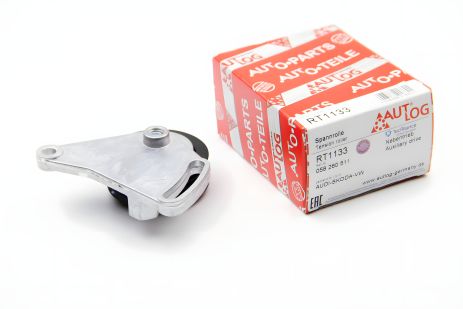 Ручейковый ролик натяжителя 1.9TDI/1.6/1.8/2.0 Passat B4/B5/A4/A6, AUTLOG (RT1133) Ручейковый ролик натяжителя 1.9TDI/1.6/1.8/2.0 Passat B4/B5/A4/A6, AUTLOG (RT1133)