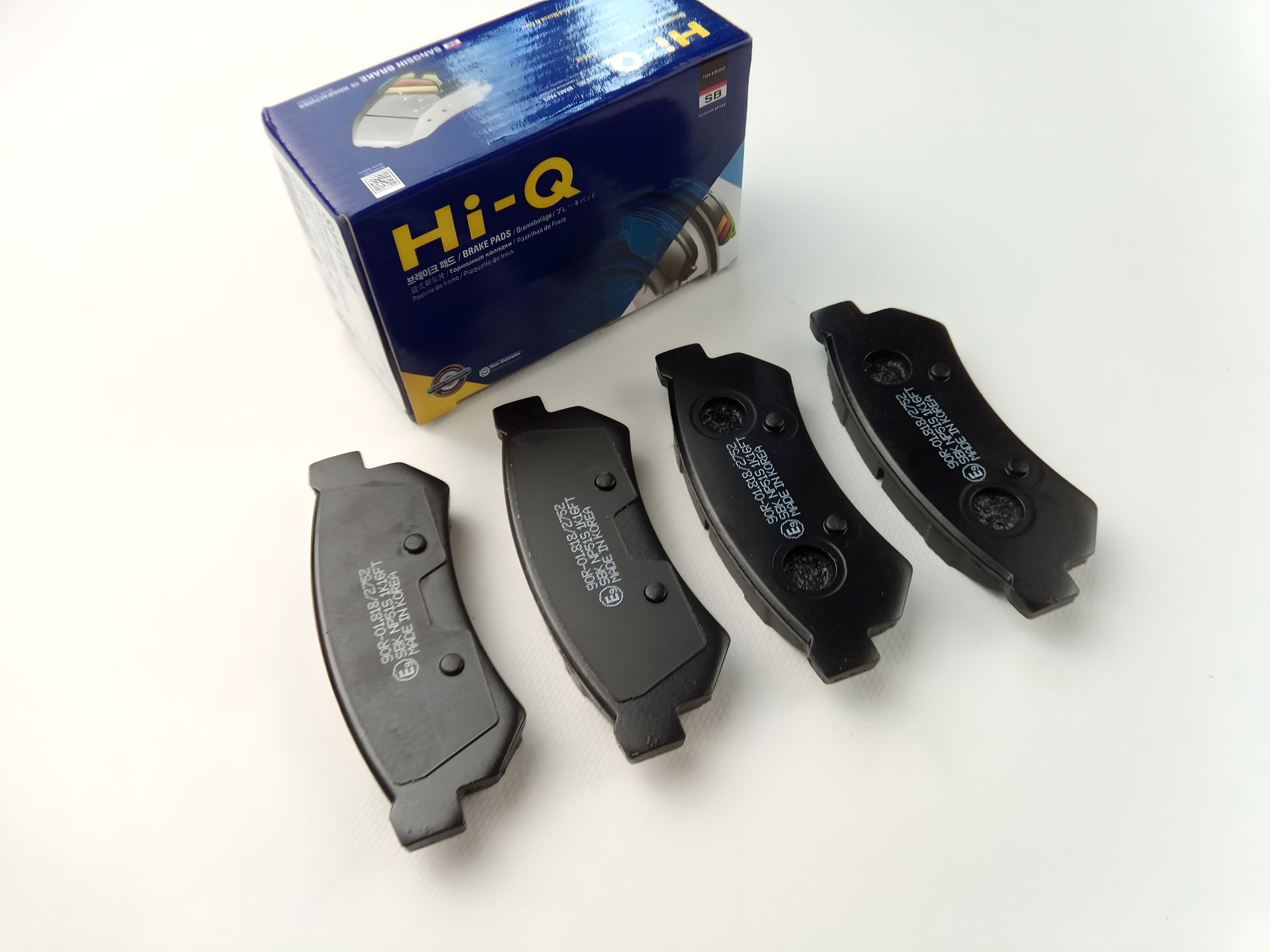 Задние тормозные колодки для Lacetti, Hi-Q (SP1257) с 2008 г. (96800089) Задние тормозные колодки для Lacetti, Hi-Q (SP1257) с 2008 г. (96800089)