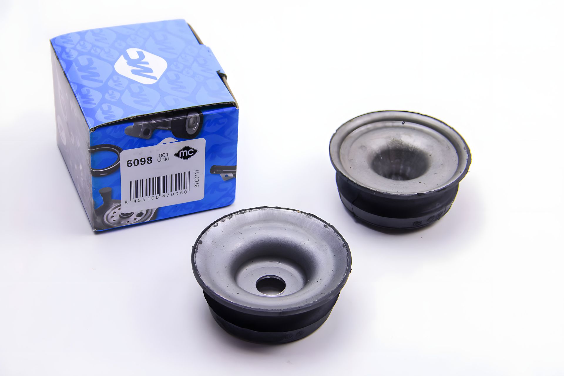 Передня амортизаційна опора комплект 2шт. Sprinter/LT 96-06, METALCAUCHO (06098) Передня амортизаційна опора комплект 2шт. Sprinter/LT 96-06, METALCAUCHO (06098)