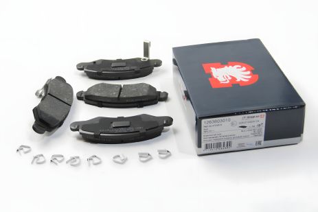 Передні гальмівні колодки для Agila/Ignis/Wagon R 00-1.0-1.5, JP Group (1263603010) Передні гальмівні колодки для Agila/Ignis/Wagon R 00-1.0-1.5, JP Group (1263603010)