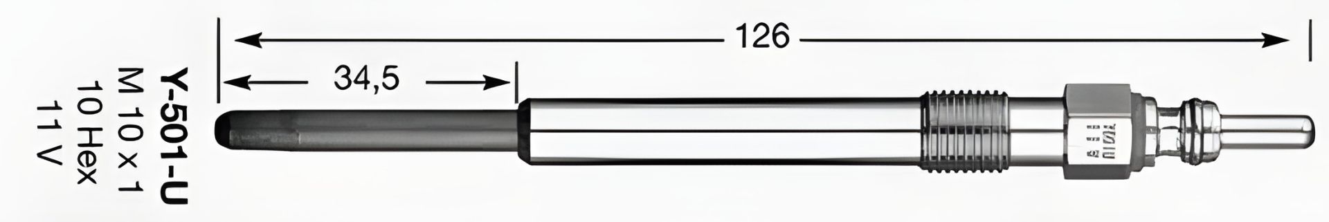 Световая свеча накала, NGK (4187) Световая свеча накала, NGK (4187)