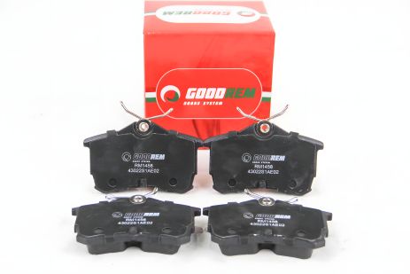 Задние тормозные колодки для Honda Accord 98-08 (TRW), GOODREM (RM1458) Задние тормозные колодки для Honda Accord 98-08 (TRW), GOODREM (RM1458)