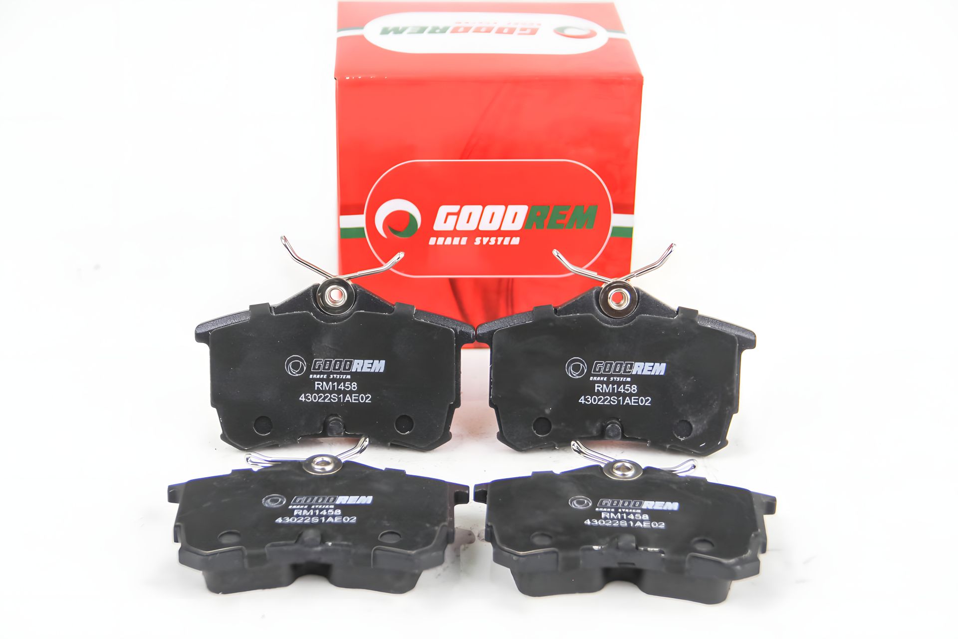 Гальмівні колодки задні Honda Accord 98-08 (TRW), GOODREM (RM1458) Гальмівні колодки задні Honda Accord 98-08 (TRW), GOODREM (RM1458)