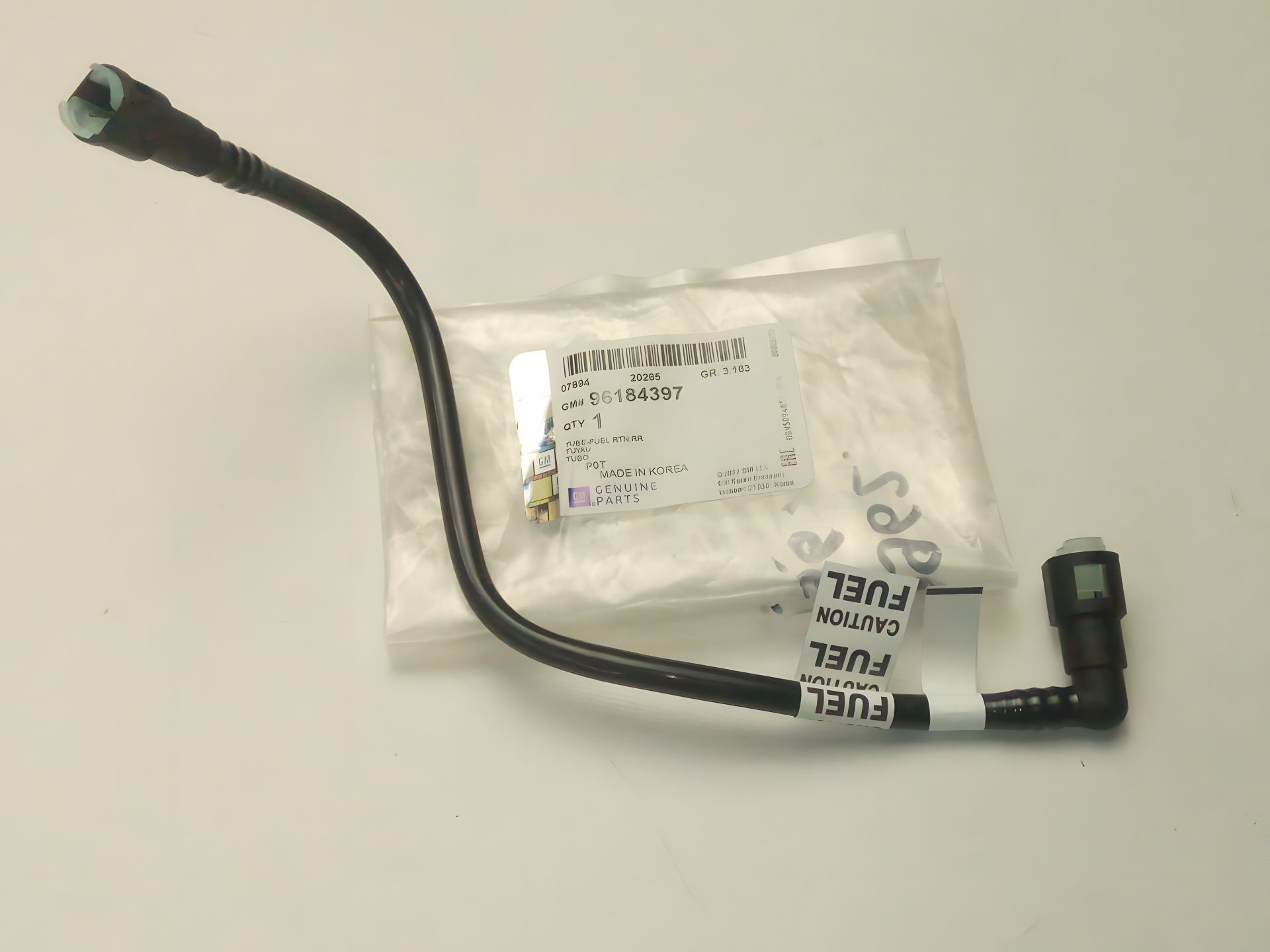 Паливна трубка Lanos, "GM" (96184397) від бензонасоса-обратка Паливна трубка Lanos, "GM" (96184397) від бензонасоса-обратка