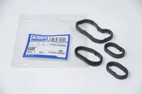 Vivaro/Trafic Прокладка масляного радиатора (к-кт) 1.6 CDI/CDTI/dCi 14-, AJUSA (77014300)