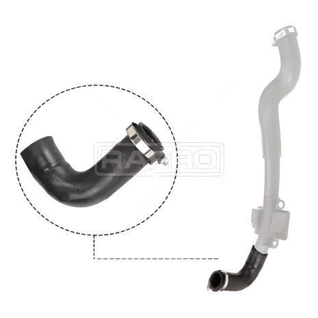 Интеркулерный патрубок для Kangoo 1.5dCi 08-, RAPRO (12500)