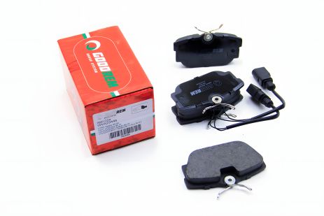 Задние тормозные колодки GOODREM RM1054 для T4 98-03 (с датчиком) (94.8x51mm)