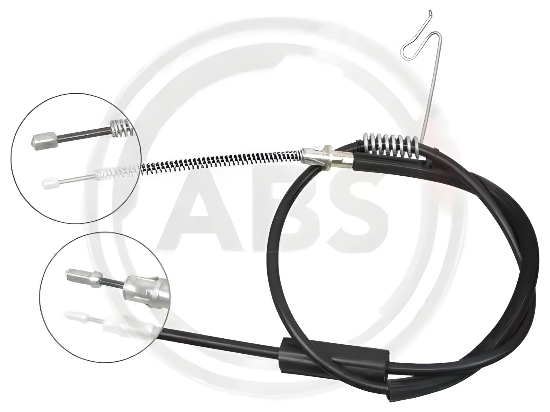 Трос ручного тормоза Transit (2007-2014), ABS K17907 Трос ручного тормоза Transit (2007-2014), ABS K17907