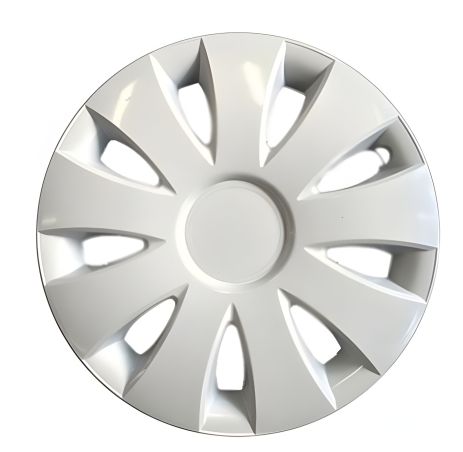 Ковпаки JESTIC AURA WHITE 13" (Польща), комплект 4 шт. (13AURAWHITE) Ковпаки JESTIC AURA WHITE 13" (Польща), комплект 4 шт. (13AURAWHITE)