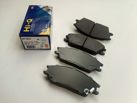 Передні гальмівні колодки для Getz від Hi-Q (SP1047) (58101-1CA10) Передні гальмівні колодки для Getz від Hi-Q (SP1047) (58101-1CA10)