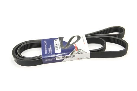 BMW E90/E60 Генератора ремінь N52/N53 04-13/MB W166/212 OM651 09-, Hutchinson (2000K6)