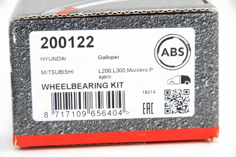 Задний ступичный подшипник Mitsubishi L200 86-07/Montero/Pajero 82-96, ABS (200122)