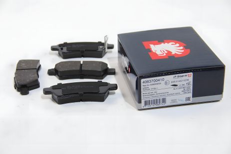 Задні гальмівні колодки Nissan Pathfinder 05- (Tokico), JP Group (4063700410) Задні гальмівні колодки Nissan Pathfinder 05- (Tokico), JP Group (4063700410)
