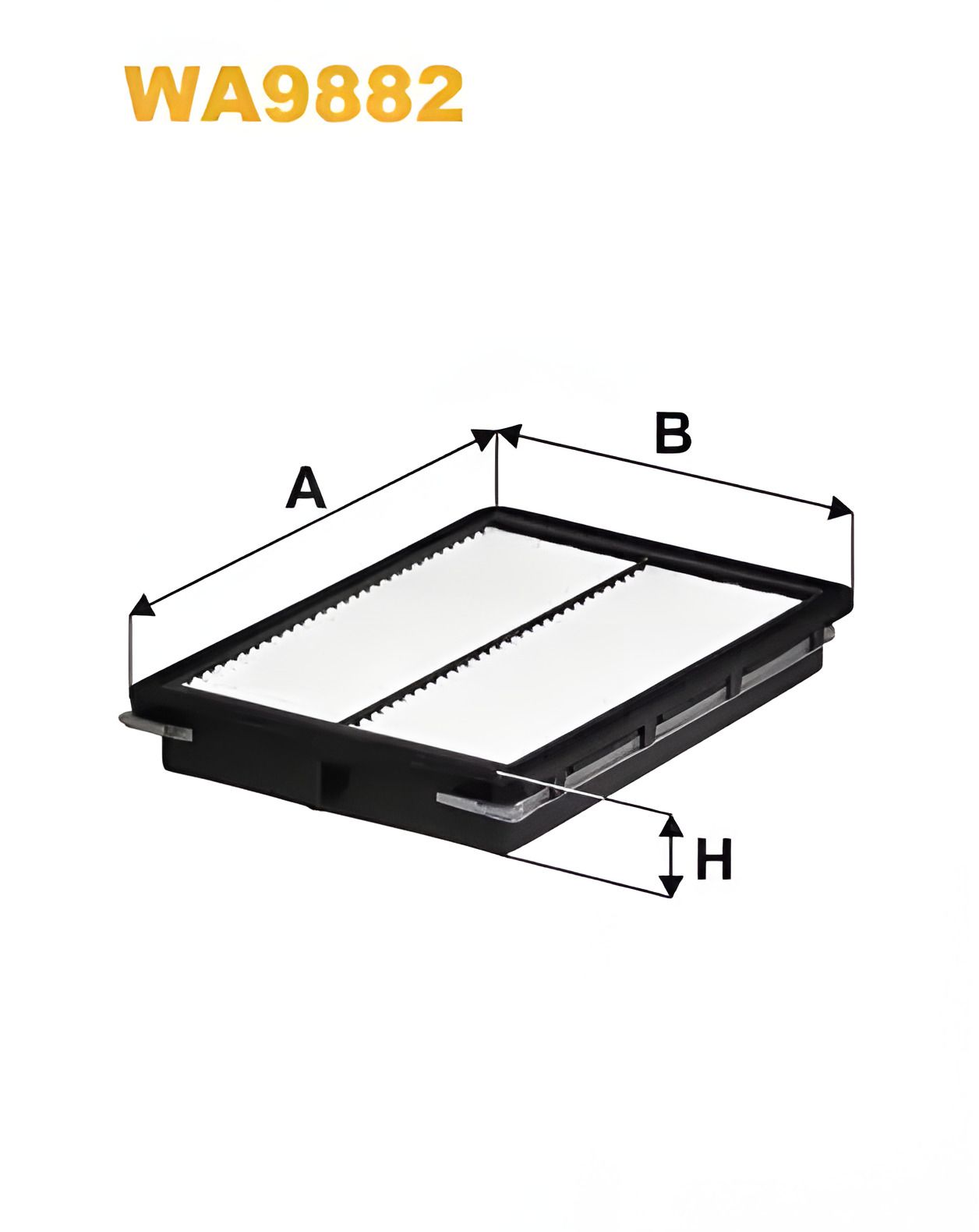 Повітряний фільтр для KIA OPTIMA, HYUNDAI SONATA, WIX FILTERS (WA9882) Повітряний фільтр для KIA OPTIMA, HYUNDAI SONATA, WIX FILTERS (WA9882)