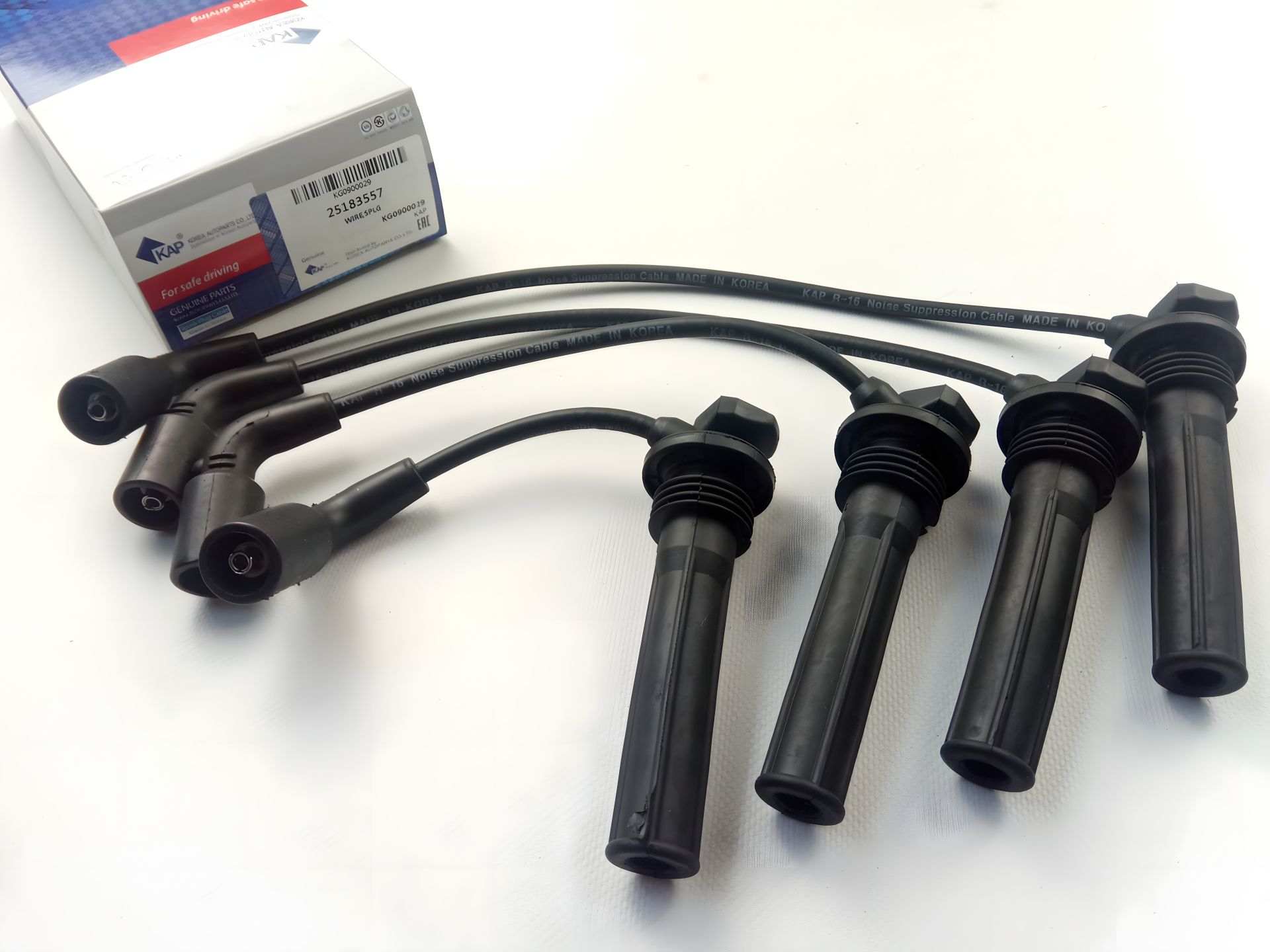 Зажигания провода Aveo 1.2 16v, ''KAP'' силикон (KG0900029, 25183557) Зажигания провода Aveo 1.2 16v, ''KAP'' силикон (KG0900029, 25183557)