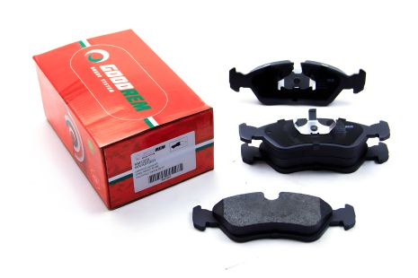 Передние тормозные колодки для Astra F/Kadett/Vectra A/Omega A/Lanos, GOODREM (RM1203)