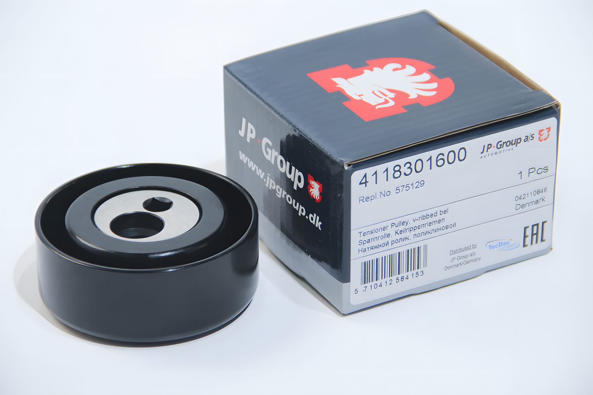 Натяжной ролик ремня генератора для Berlingo/Partner 1.8/1.9D/2.0HDI (+AC), JP Group (4118301600) Натяжной ролик ремня генератора для Berlingo/Partner 1.8/1.9D/2.0HDI (+AC), JP Group (4118301600)