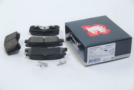 Задние тормозные колодки для Mitsubishi Outlander/Peugeot 4007 06- (akebono), JP Group (4163700310)