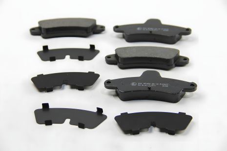 Задние тормозные колодки без датчика для Ford Mondeo 93-00 (Bendix) (115,8x53,7x15) (ABS 36844), ABS (36)