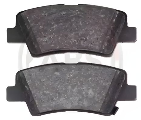 Задние тормозные колодки для Hyundai i30/i40 11-/Kia Cee'd 12- (akebono), A.B.S. (37914)