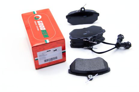 Передні колодки гальмівні Caddy II 9.96/Passat B4/Audi 80, GOODREM (RM1082)