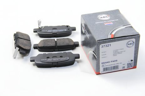 Колодки задні гальмівні для Qashqai/X-Trail 07- (38x105,5x14,3), A.B.S. (37321)