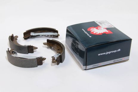 Колодки задні гальмівні Golf I/II/Passat/Polo/Audi 80 01 (ATE), JP Group (CLASSIC LINE) (1163900110)