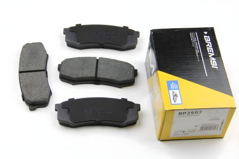 Задние тормозные колодки Toyota Land Cruiser 84-, Bremsi (BP2597)
