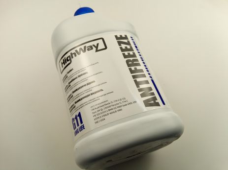 Концентрат антифриз синій HighWay, 3,78 л.