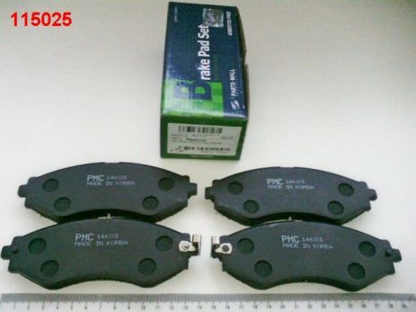 Передні гальма Lacetti, PMC (PKC-013) (96405129)
