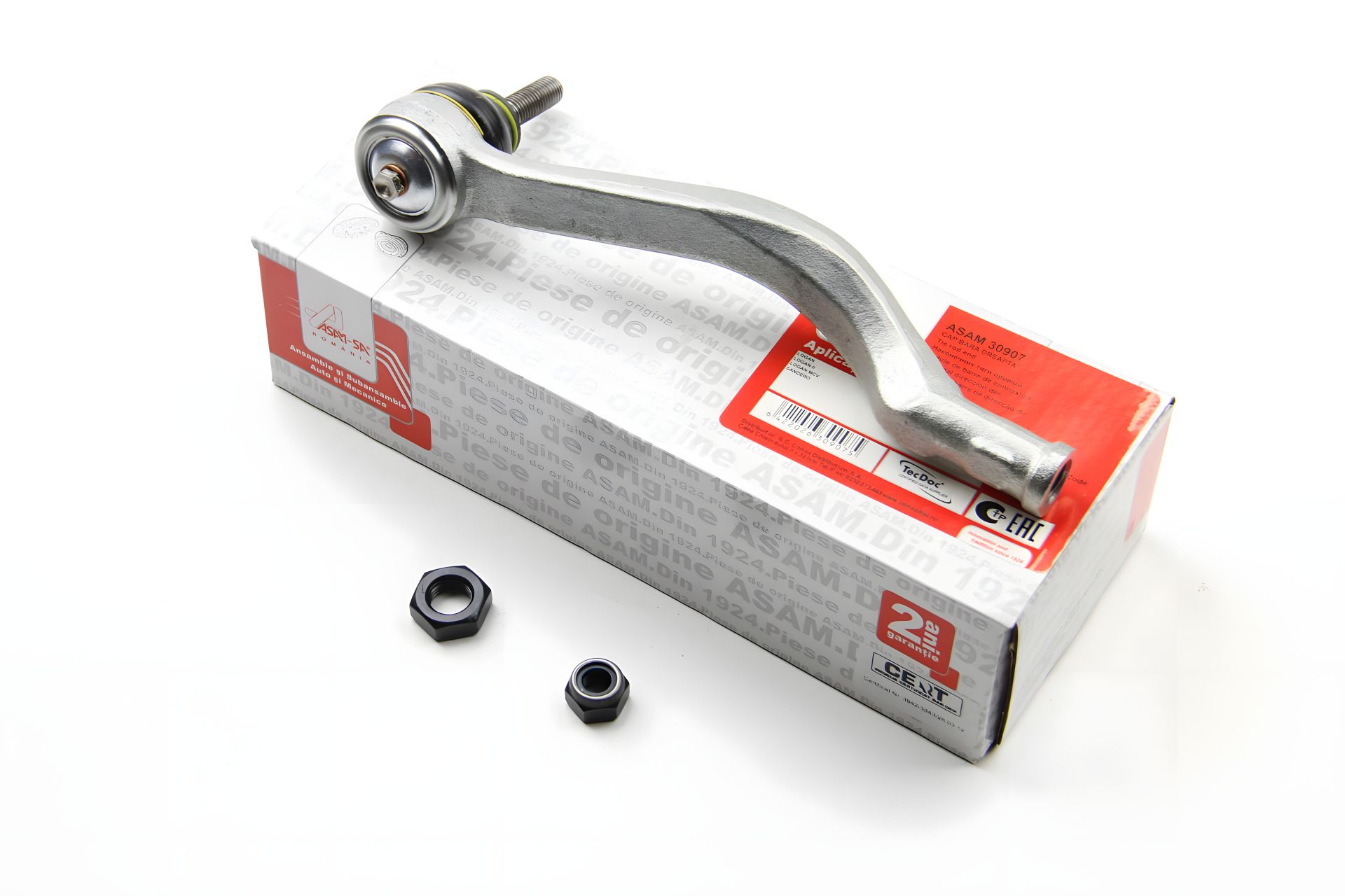 Рульової тяги накінечник Logan/Sandero 04- R, ASAM (30907) Рульової тяги накінечник Logan/Sandero 04- R, ASAM (30907)