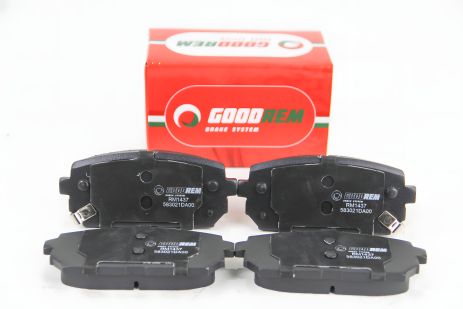 Задні гальмівні колодки для KIA Carens 07, GOODREM (RM1437) Задні гальмівні колодки для KIA Carens 07, GOODREM (RM1437)
