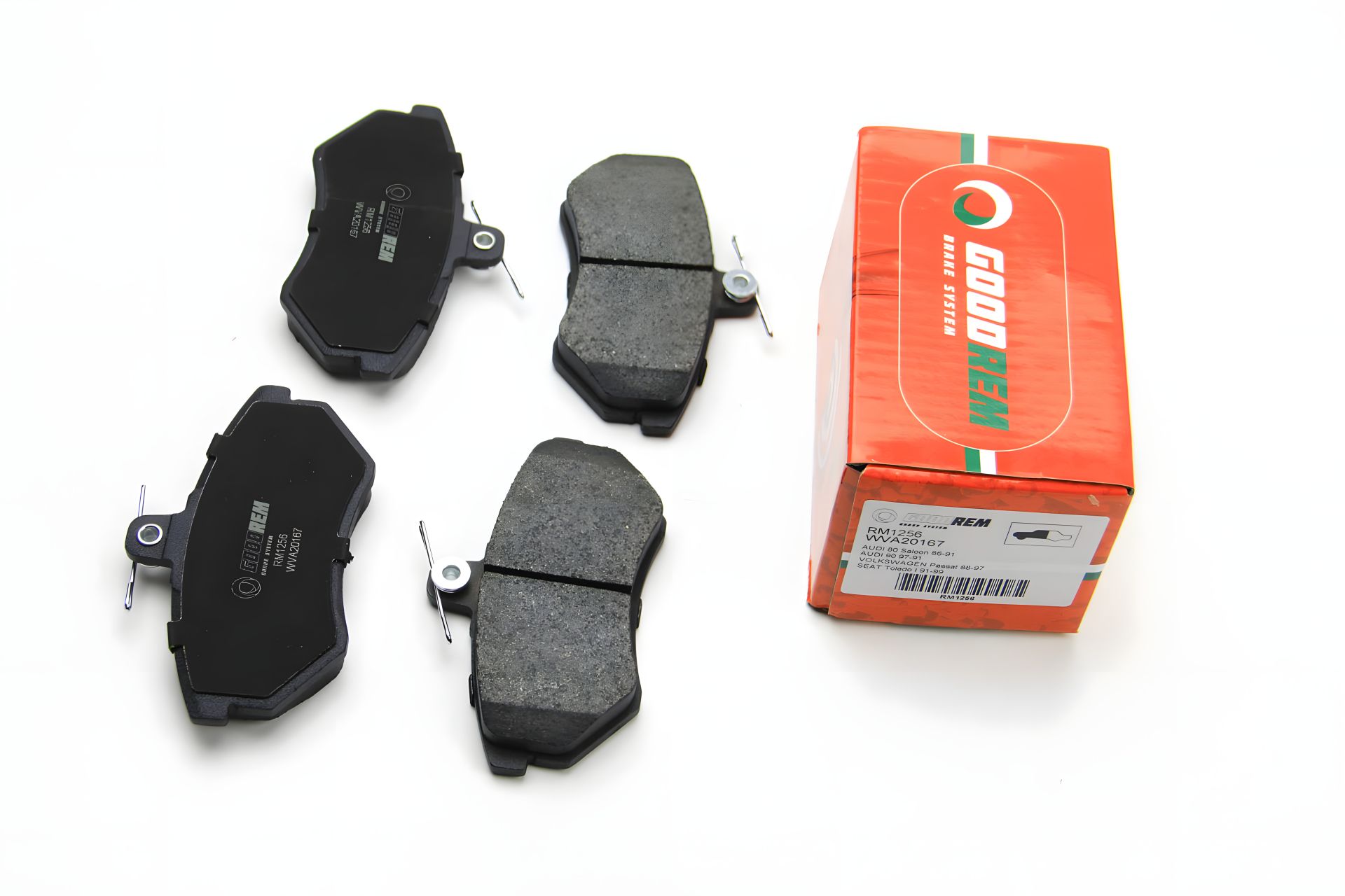 Гальмівні колодки передні Caddy II/Golf IV 91-06 (TRW), GOODREM (RM1256) Гальмівні колодки передні Caddy II/Golf IV 91-06 (TRW), GOODREM (RM1256)