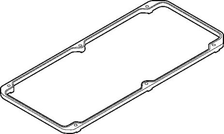Прокладка клапанної кришки MITSUBISHI Galant 2,0 4G63/4G64/4G63K/4G64K 96-04, ELRING (125970)