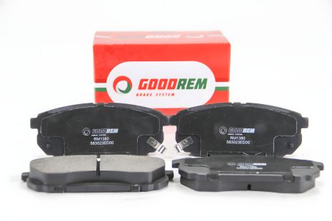 Гальмівні колодки задні для Kia Sorento 02- (sumitomo), GOODREM (RM1380) Гальмівні колодки задні для Kia Sorento 02- (sumitomo), GOODREM (RM1380)