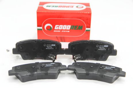 Задние тормозные колодки Sonata V/i 40/Optima/Soul 05-, GOODREM (RM1438) Задние тормозные колодки Sonata V/i 40/Optima/Soul 05-, GOODREM (RM1438)
