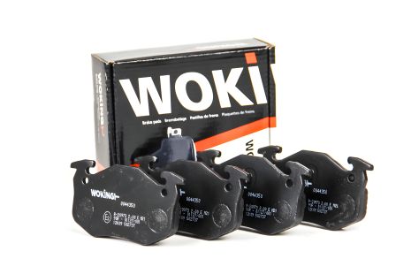 Задние тормозные колодки Peugeot 206 99-/Renault Megane I 96-03, WOKING (P044350)