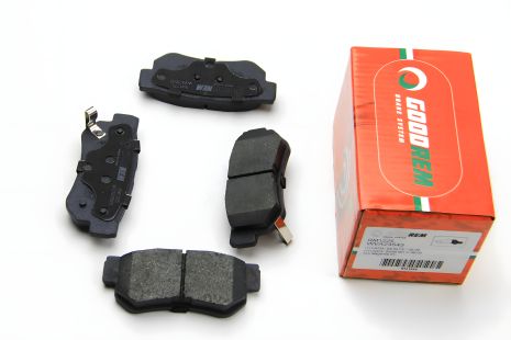 Задні гальмівні колодки SANTA FE/SONATA/TUCSON/MAGENTIS/SPORTAGE, GOODREM (RM1225)