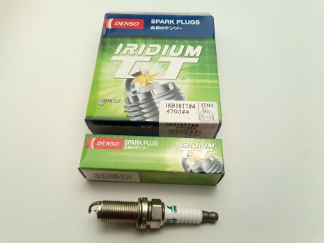 Свеча зажигания DENSO IRIDIUM TT IKH16TT.4/IT03 Hyundai/KIA 4 шт. ЦЕНА ЗА ОДНУ!! (2240)