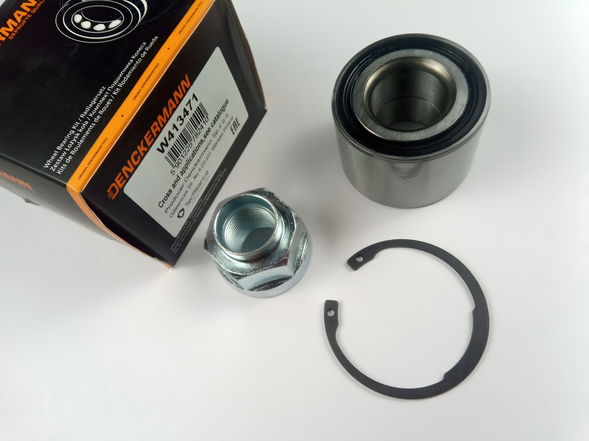 Задній підшипник маточини Aveo, DENCKERMANN (W413471) (94535214) Задній підшипник маточини Aveo, DENCKERMANN (W413471) (94535214)