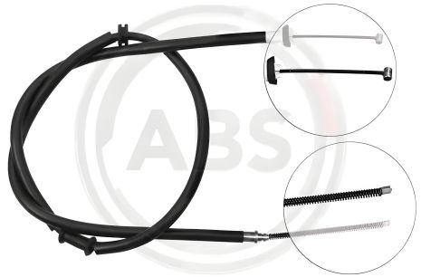 Трос заднього ручного гальма NEMO/BIPPER 07- 1.4HDi Пр. (1710/1435), A.B.S. (K16838) Трос заднього ручного гальма NEMO/BIPPER 07- 1.4HDi Пр. (1710/1435), A.B.S. (K16838)
