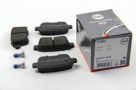 Задні гальмівні колодки для Kangoo 08-, A.B.S. (37665)
