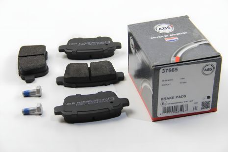 Задні гальмівні колодки для Kangoo 08-, A.B.S. (37665) Задні гальмівні колодки для Kangoo 08-, A.B.S. (37665)