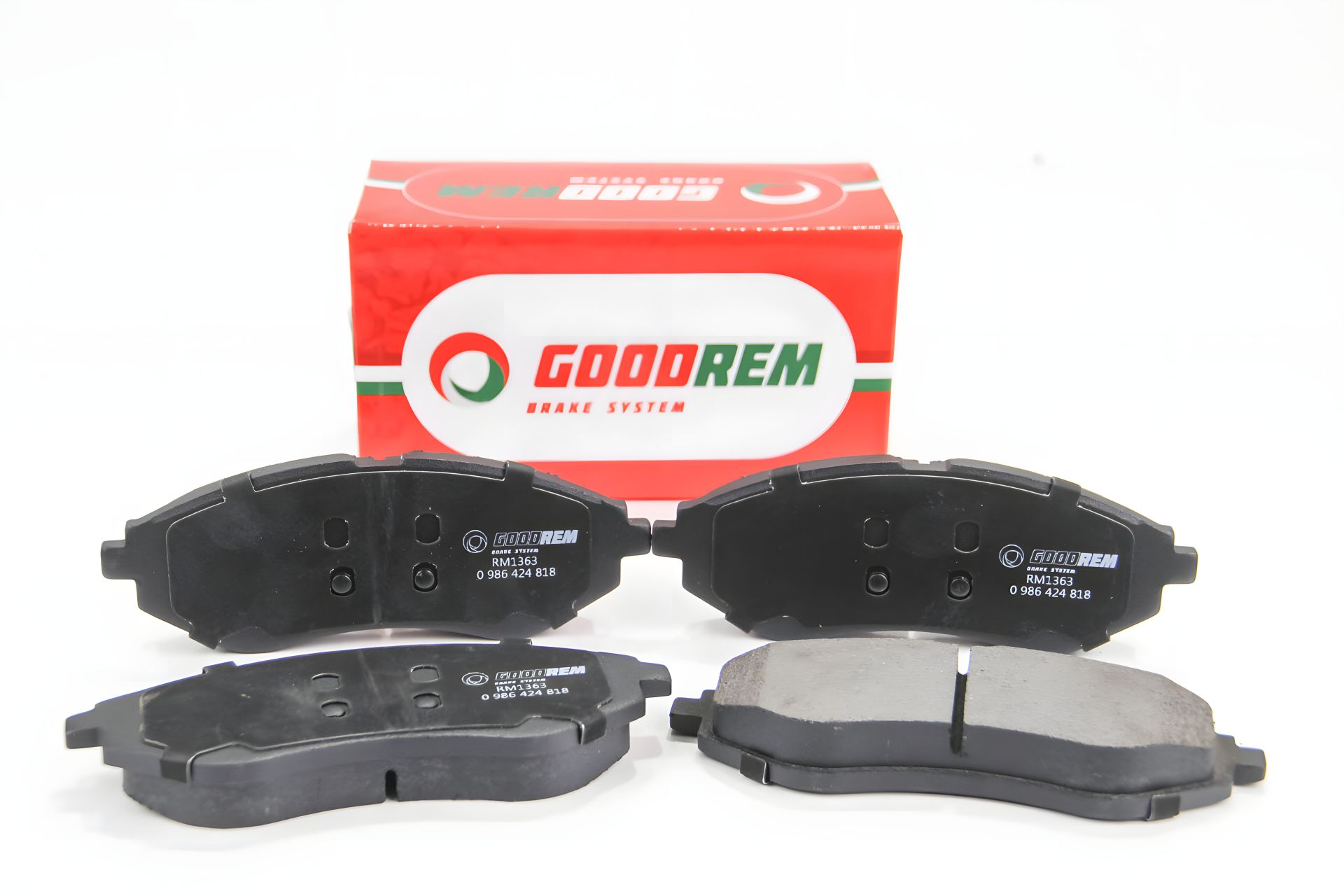 Передні гальмівні колодки Aveo/Kalos (03-21), GOODREM (RM1363) Передні гальмівні колодки Aveo/Kalos (03-21), GOODREM (RM1363)