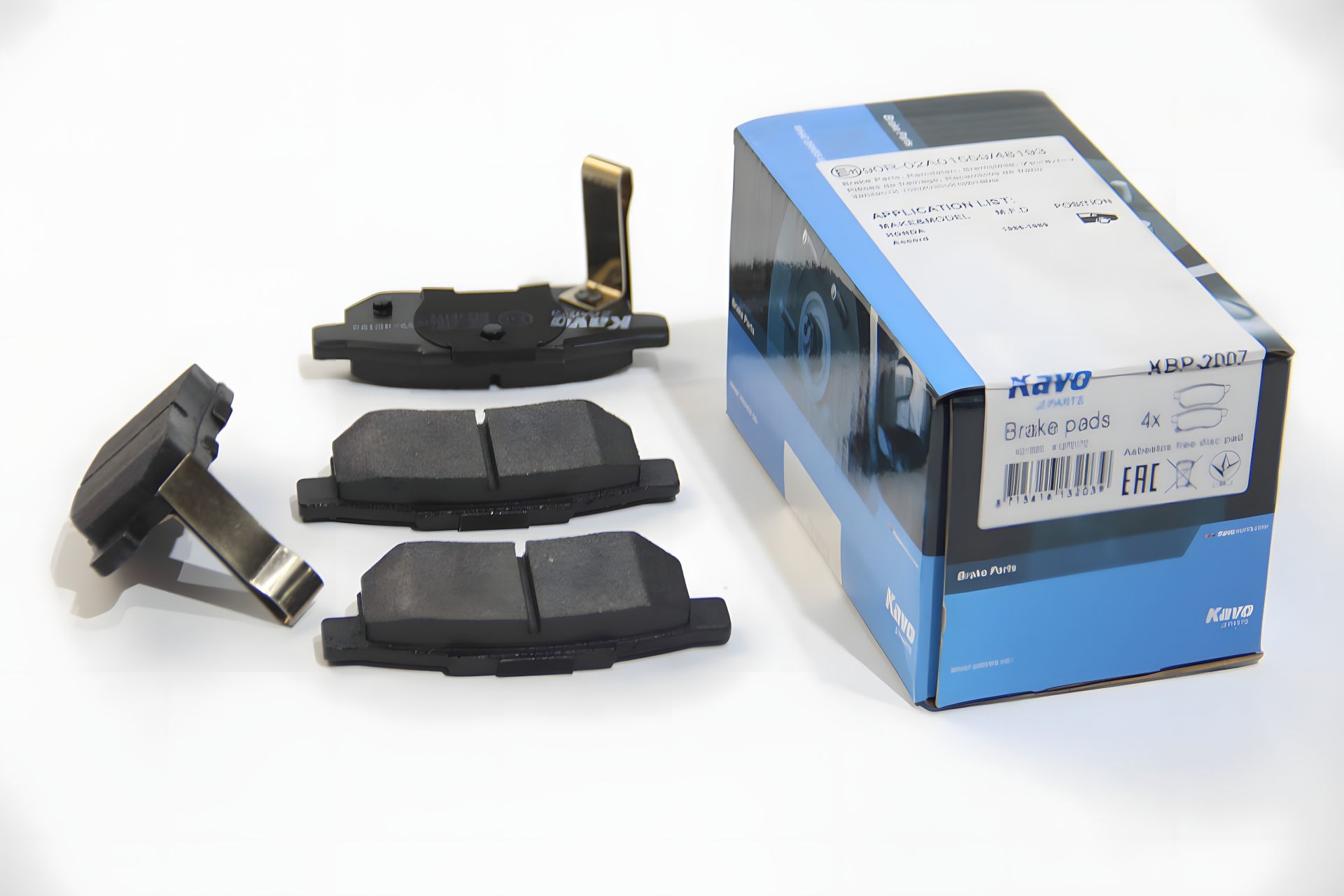 Задні гальмівні колодки Civic -01/Jazz 02-, KAVO PARTS (KBP2007) Задні гальмівні колодки Civic -01/Jazz 02-, KAVO PARTS (KBP2007)